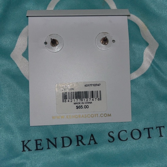 Kendra Scott Ellie rose gold earring - Picture 3 of 4